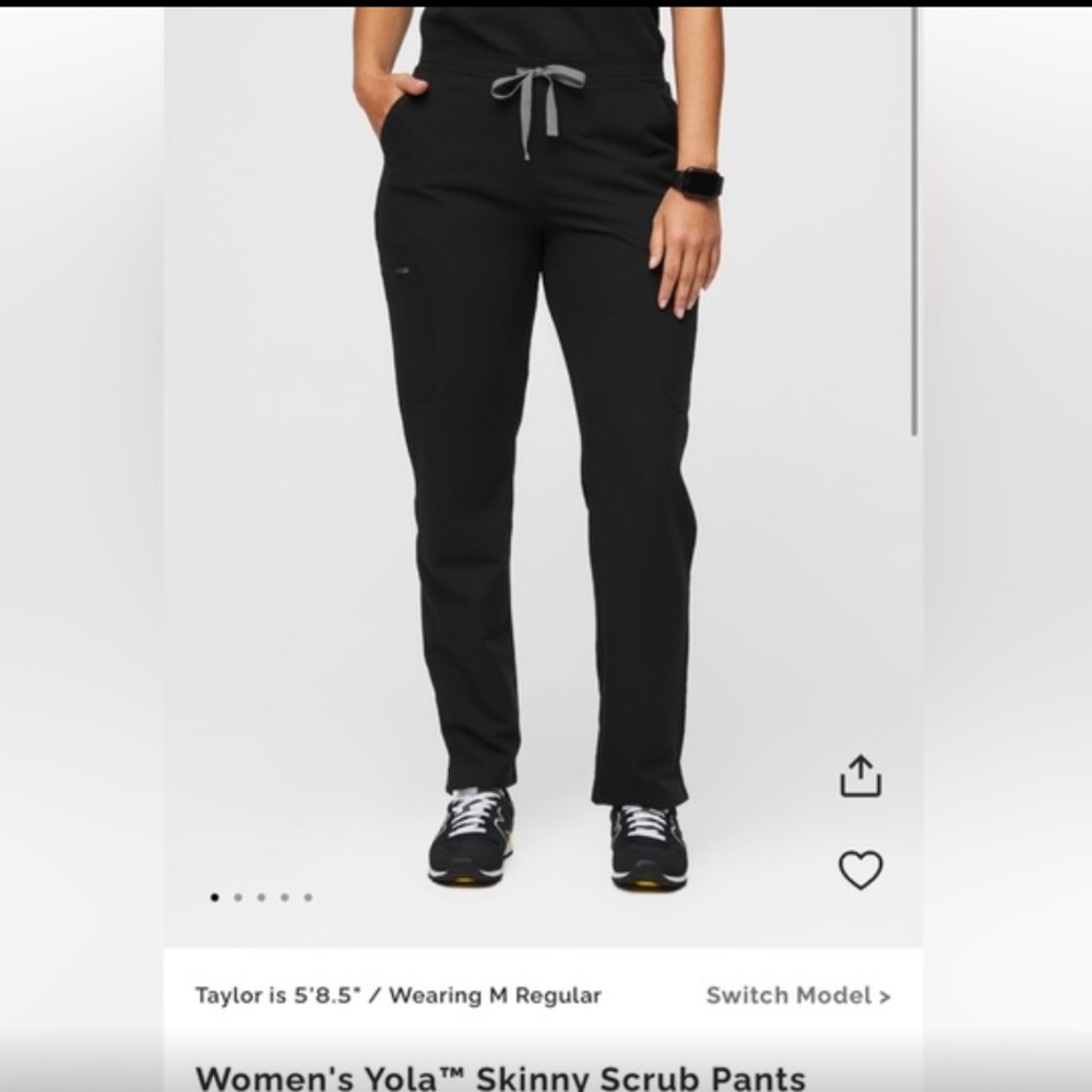 Figs Yola Skinny Scrub Pants (Medium Tall)